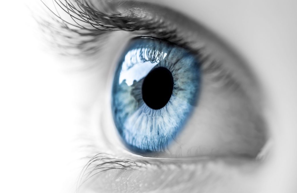 Blaue Augen
